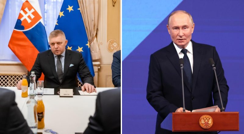 Поставки газа РФ в Словакию: Фицо похвастался договоренностью с Путиным
