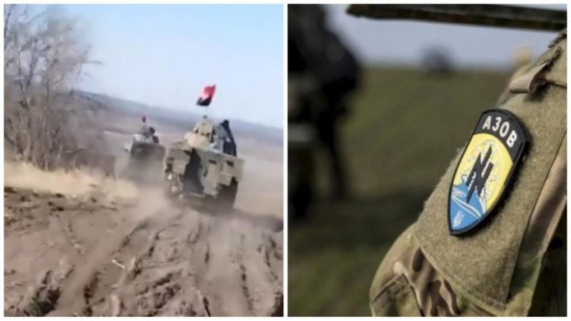 Прапори УПА на польській техніці ЗСУ: в "Азові" поставили на місце главу МО Польщі