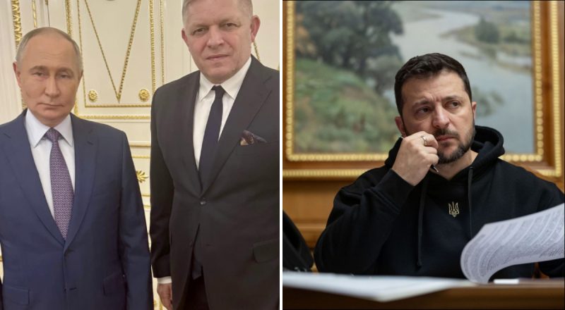 "Відповідь на слова Зеленського": Фіцо пояснив свою зустріч із диктатором Путіним