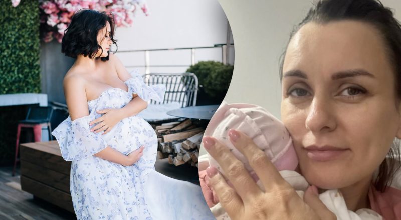 Счастливая мама Лиза Глинская впервые показала лица дочерей-двойняшек