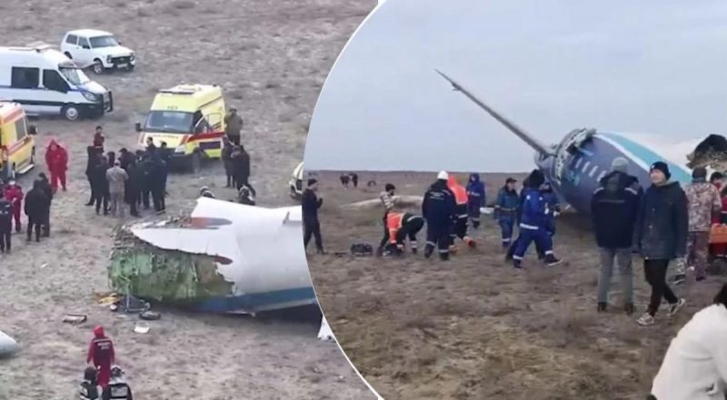 "Сбил российский Панцирь-С1": Буданов назвал причину падения азербайджанского самолета