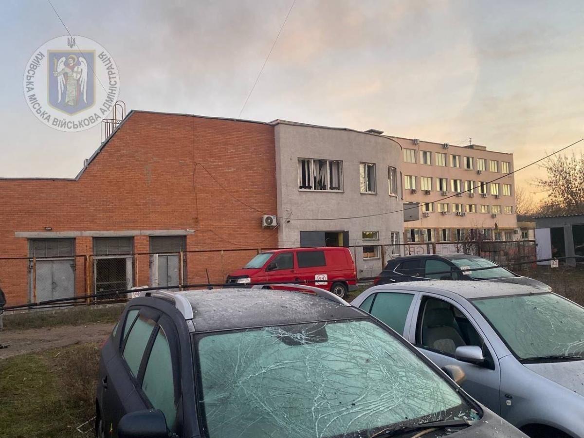 Наслідки атаки РФ на Київ 1 січня 2025 Наслідки атаки РФ на Київ 1 січня 2025