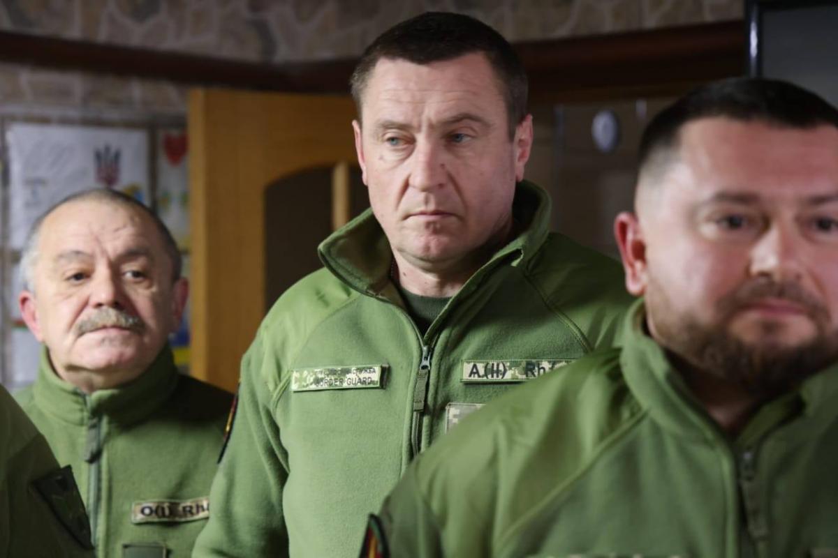 Председатель Госпогранслужбы Сергей Дейнеко встретил Новый год на фронте