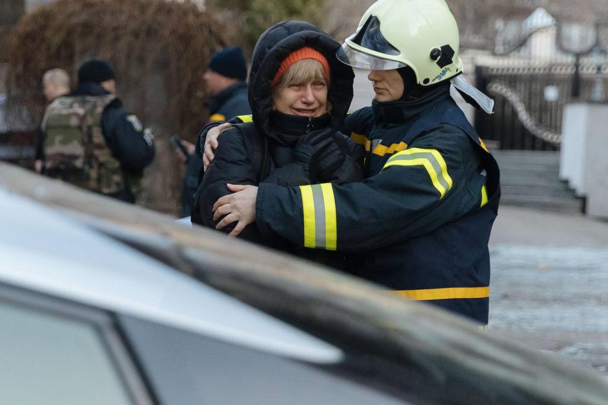 Наслідки удару РФ по Києву