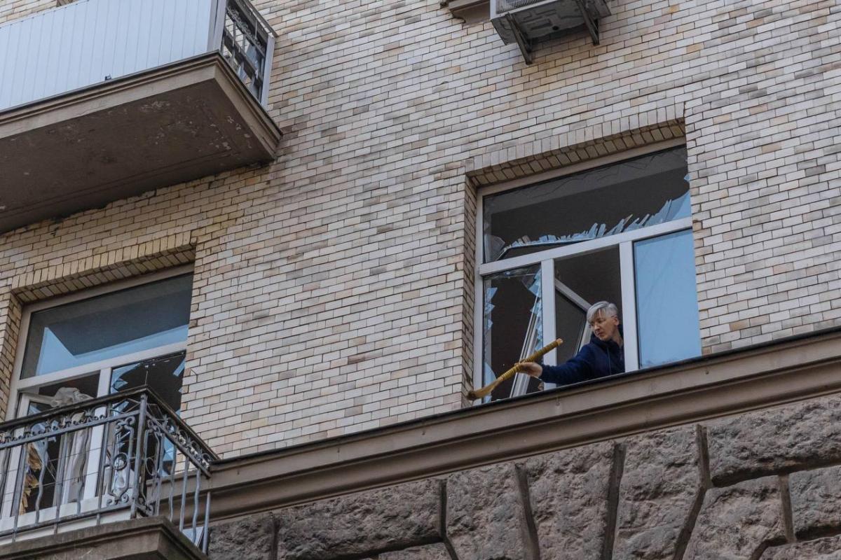 Наслідки удару РФ по Києву