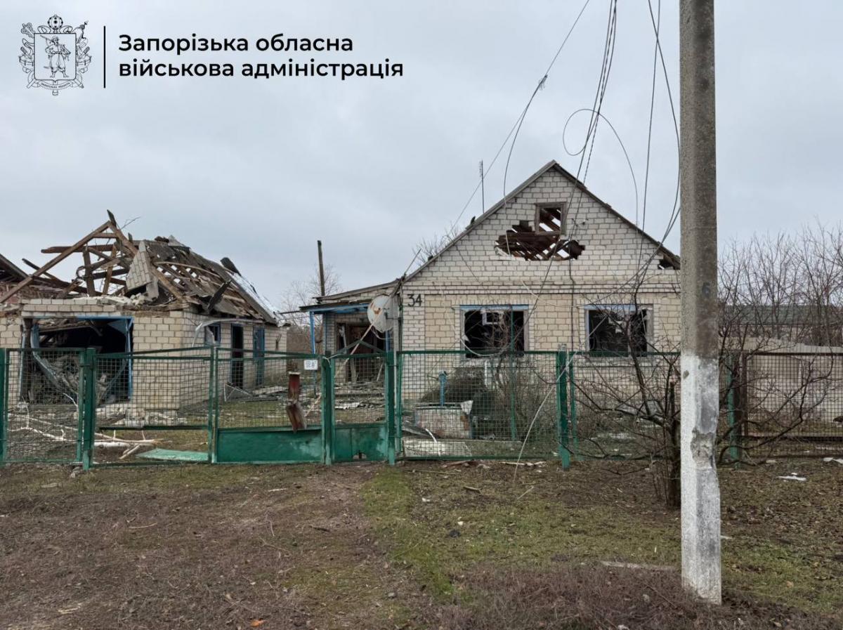 Наслідки удару РФ по Запоріжжю 18 січня