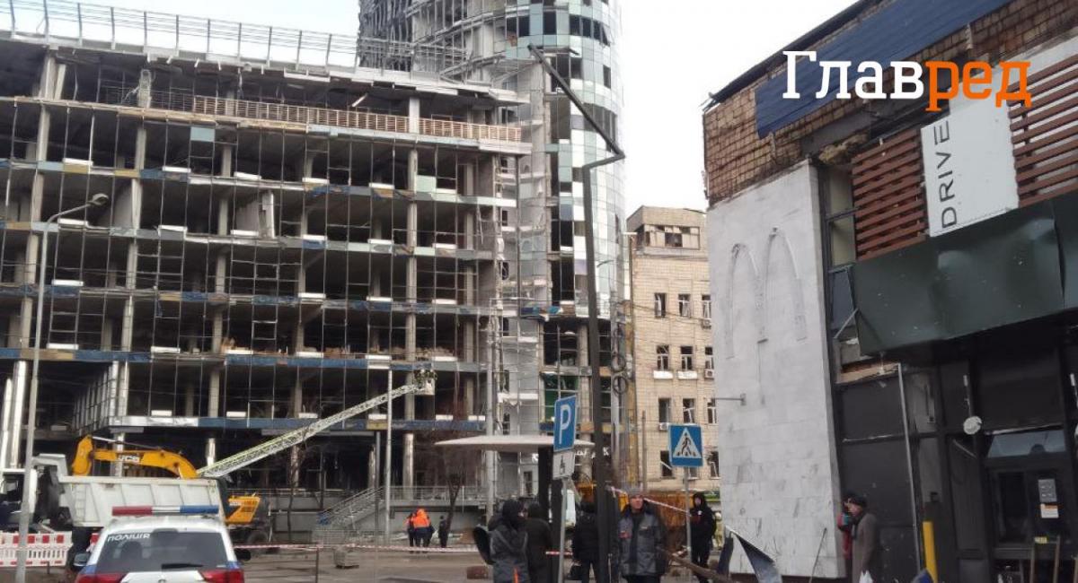 Наслідки удару по Києву 18 січня