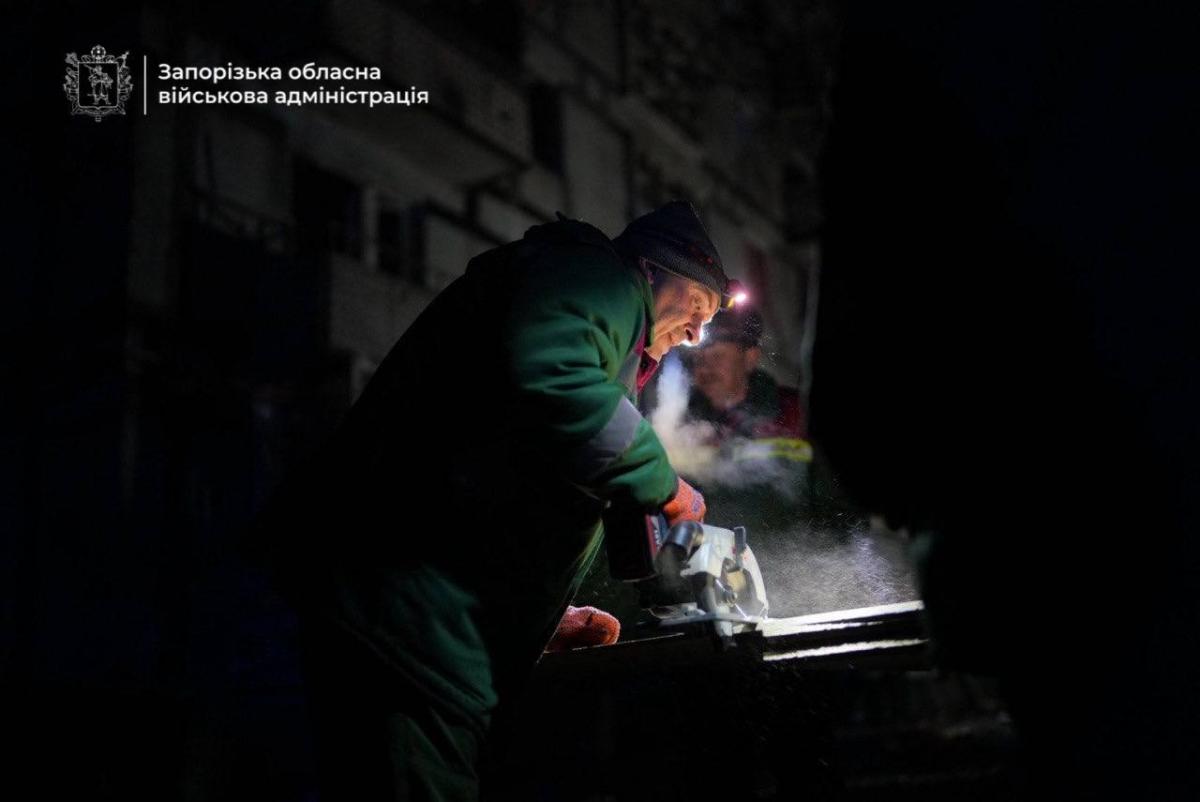 Ракетний удар РФ по Запоріжжю 23 січня 2025