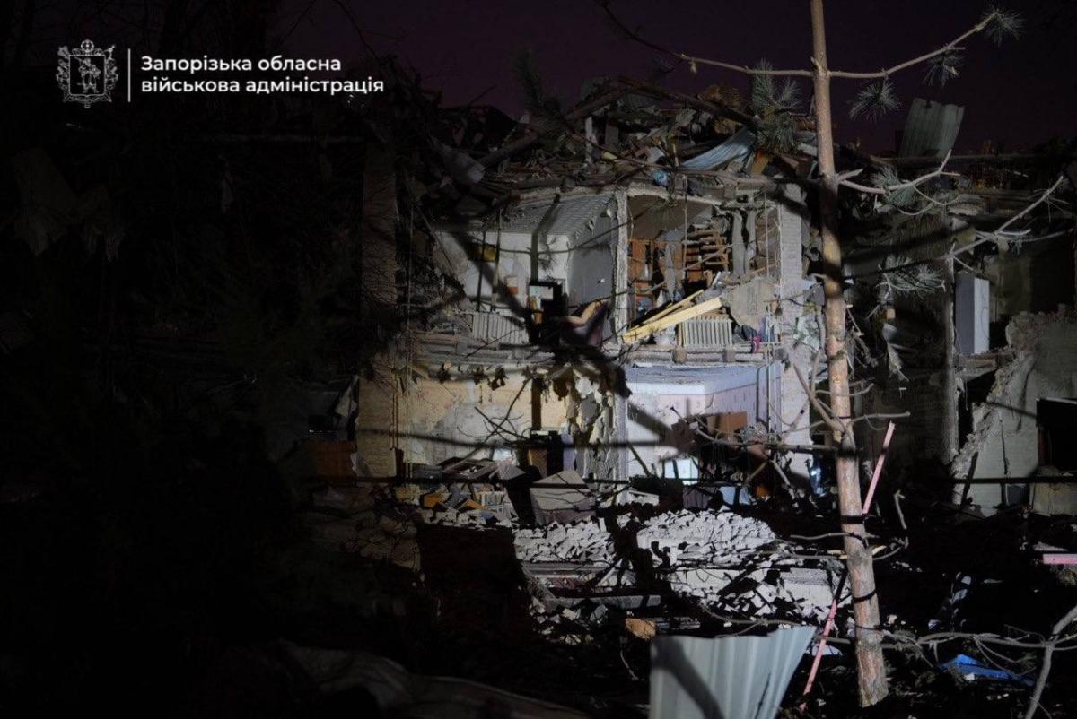 Ракетний удар РФ по Запоріжжю 23 січня 2025