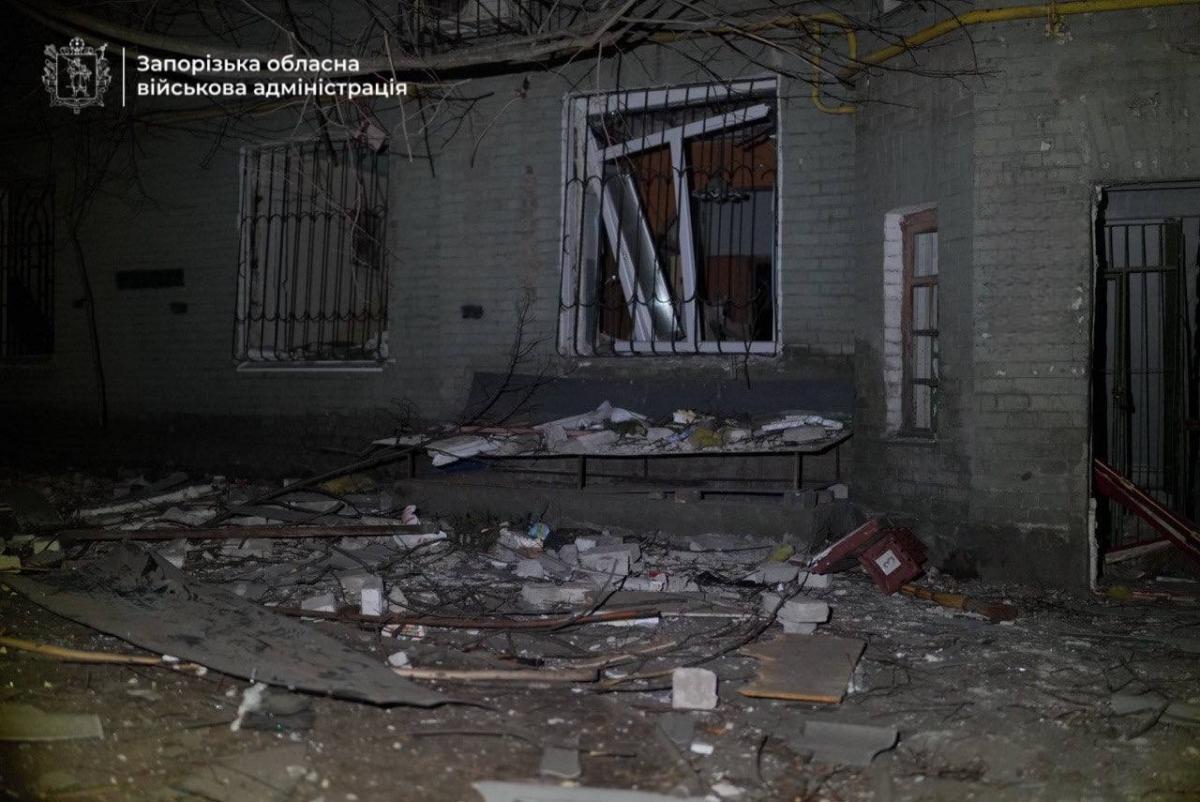 Ракетний удар РФ по Запоріжжю 23 січня 2025