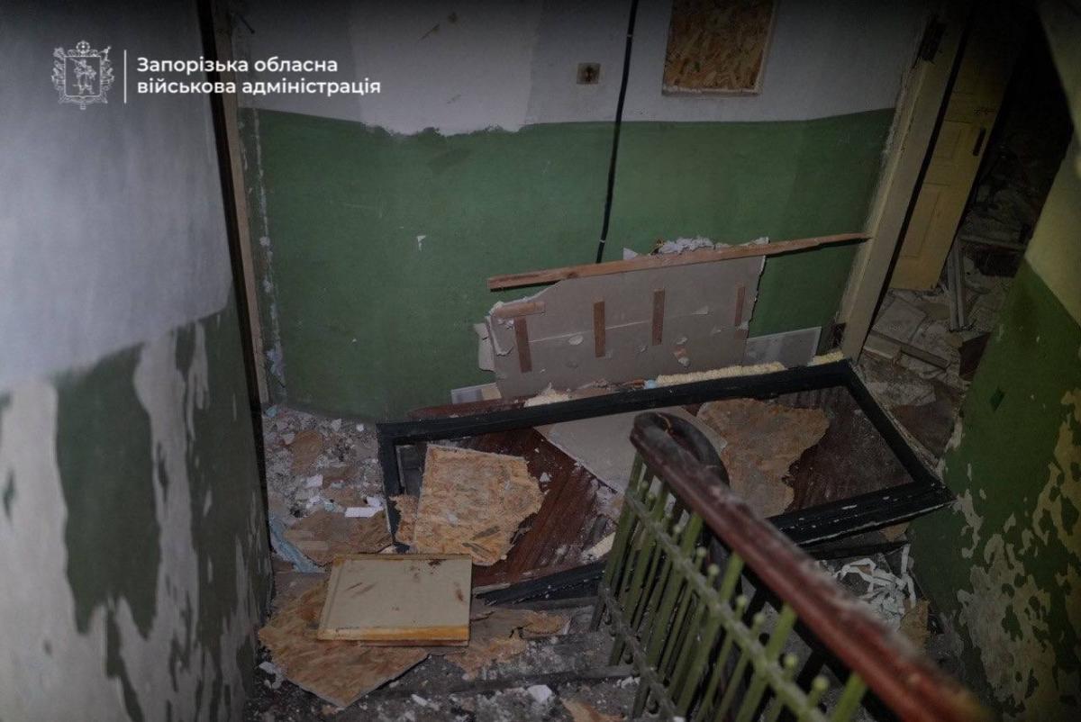 Ракетний удар РФ по Запоріжжю 23 січня 2025