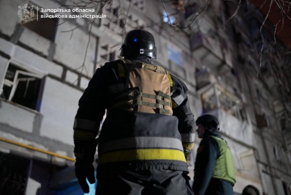 Ракетний удар РФ по Запоріжжю 23 січня 2025