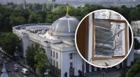 Будівлі Ради потрапили під удар: Стефанчук показав наслідки атаки РФ по Києву