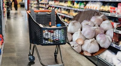 супермаркет, чеснок
