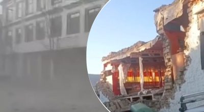 землетрясение в Тибете землетрясение в Тибете