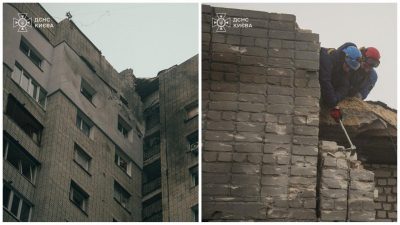 Вибухом рознесло поверх житлового будинку: деталі удару дрона РФ по багатоповерхівці в Києві