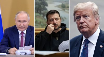 Путін, Зеленський, Трамп Путін, Зеленський, Трамп