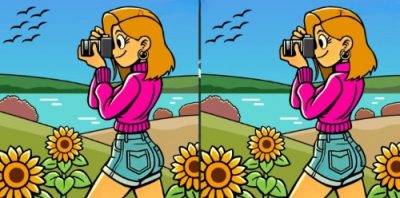 Чим відрізняються 2 дівчини з фотоапаратом: лише найуважніші вгадають за 31 секунду