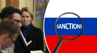 Кая Каллас, санкции против РФ