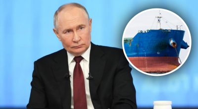 Путин, нефтяной танкер