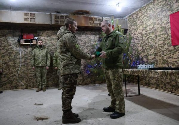 Дейнеко на передовій: "Хочу, щоб цей рік став роком нашої перемоги"