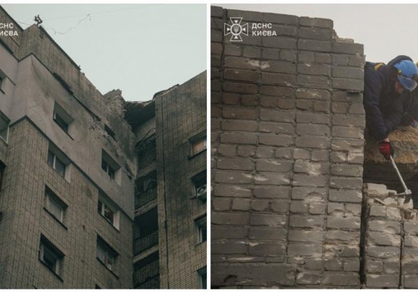 Вибухом рознесло поверх житлового будинку: деталі удару дрона РФ по багатоповерхівці в Києві