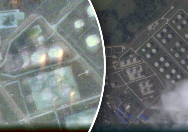 Дрони підірвали ємності нафтобази в Тульській області РФ: знімки наслідків