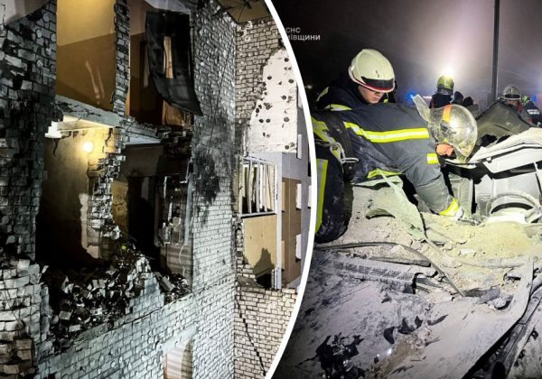 Під Києвом Шахед влетів у 9-поверхівку, є руйнування: усі подробиці