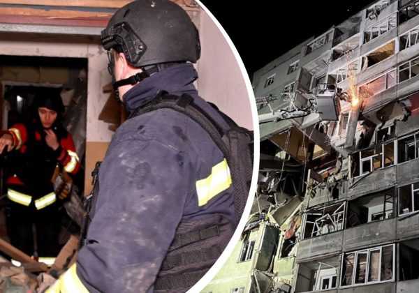 Удар дрона по багатоповерхівці в Сумах: 9 осіб поранено, двоє - загинули