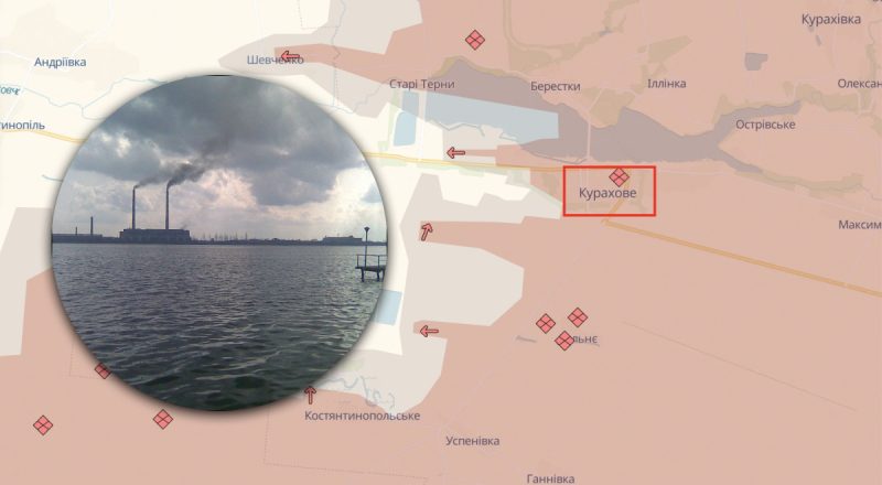 Тривають бої за залишки приватного сектору: що зараз відбувається біля Курахівської ТЕС