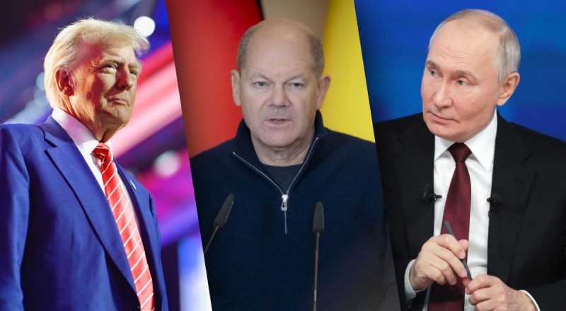 Шольц і Трамп зібралися в Москву: в Німеччині анонсували зустрічі з Путіним
