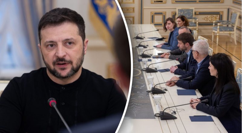 Замість Фіцо "приїхав інший лідер": Зеленський зустрівся з делегацією із Словаччини