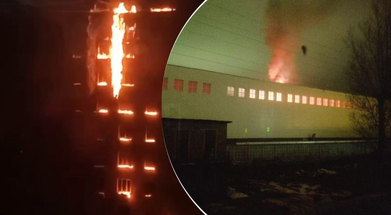 Палає будинок і авіазавод: Смоленськ під масованою атакою дронів