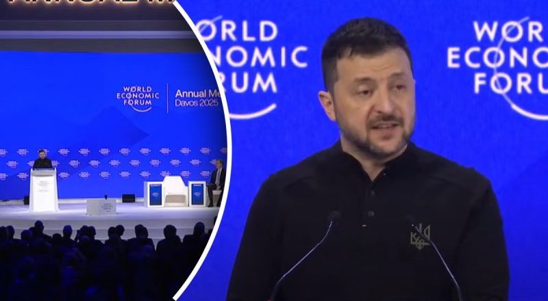 Зеленський у Давосі: РФ має 1,5 млн солдатів, Європі потрібно об'єднатися