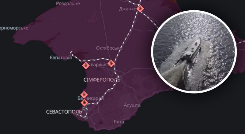 Крим здригнувся від вибухів: росіяни скаржаться на українські морські дрони