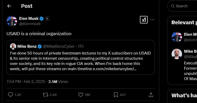 СМИ узнали, что новая администрация США планирует проверить деятельность ЦПК в Украине СМИ узнали, что новая администрация США планирует проверить деятельность ЦПК в Украине