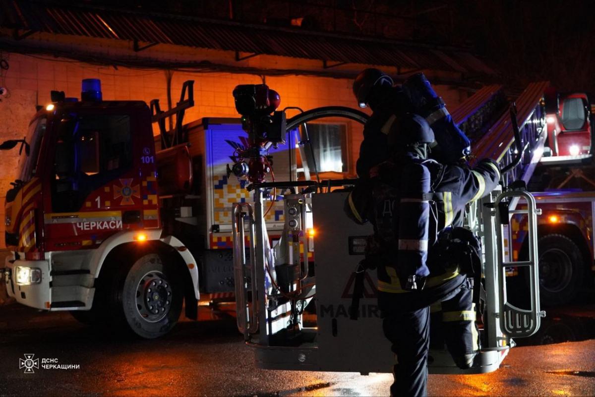 Наслідки атаки на Черкаську область