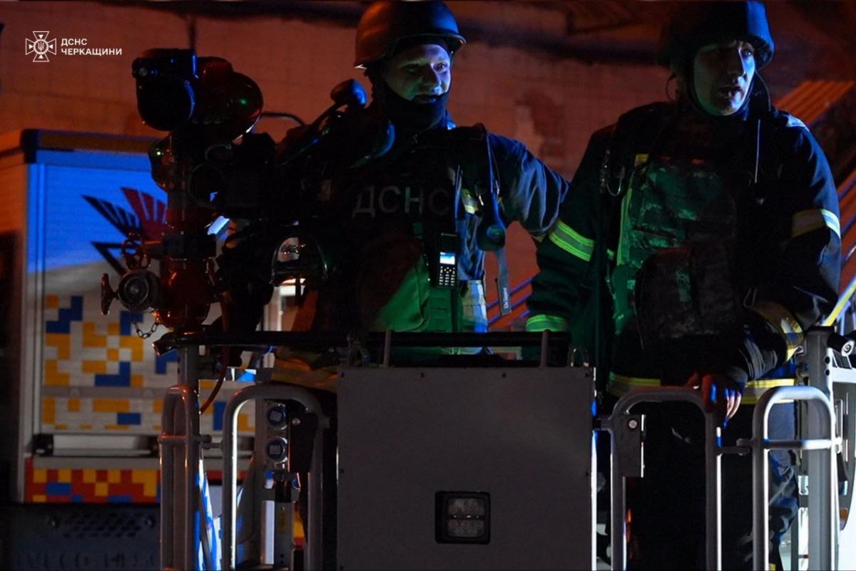 Наслідки атаки на Черкаську область