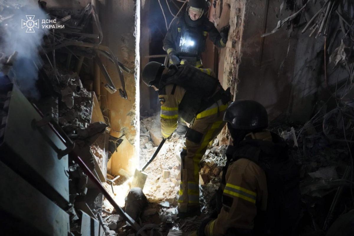 Наслідки удару РФ по Ізюму 4 лютого