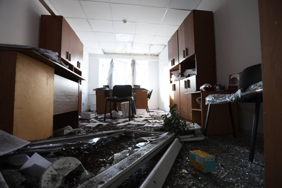 Наслідки удару РФ по Ізюму 4 лютого