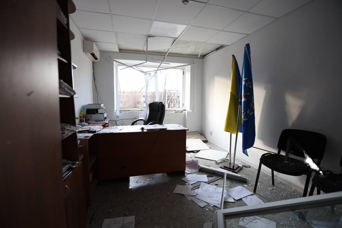 Наслідки удару РФ по Ізюму 4 лютого