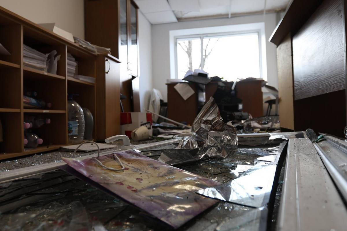 Наслідки удару РФ по Ізюму 4 лютого