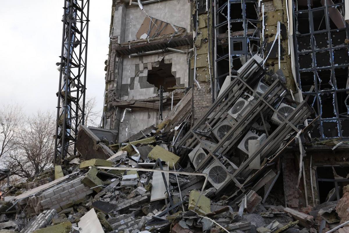 Наслідки удару РФ по Ізюму 4 лютого