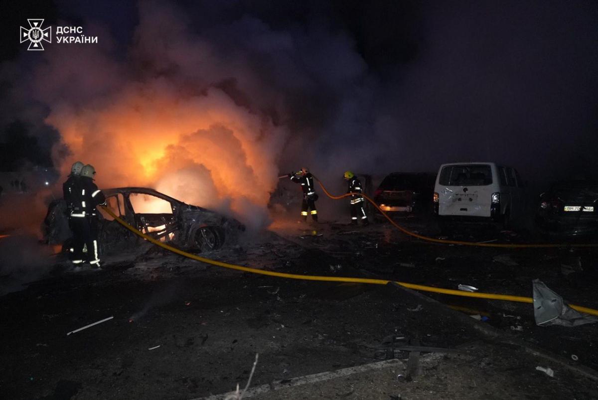 Удар по Сумам 9 февраля Удар по Сумам 9 февраля