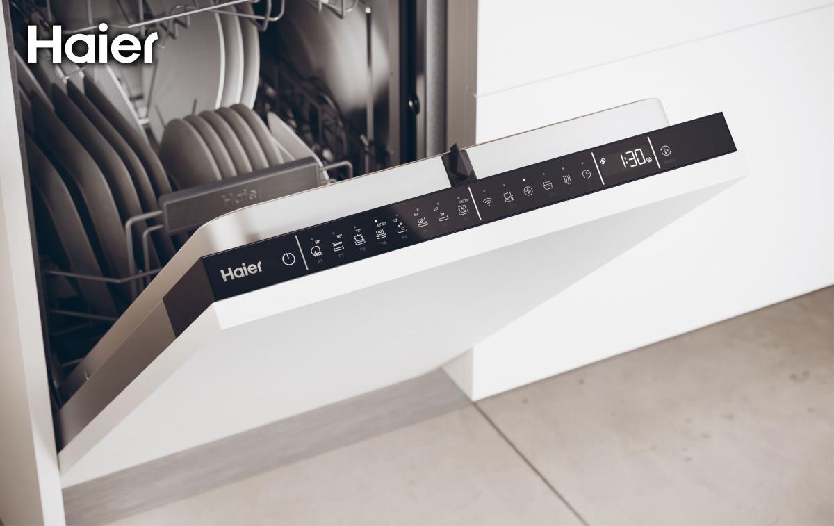 Посудомийні машини Haier — максимум дбайливого догляду та бездоганної ефективності