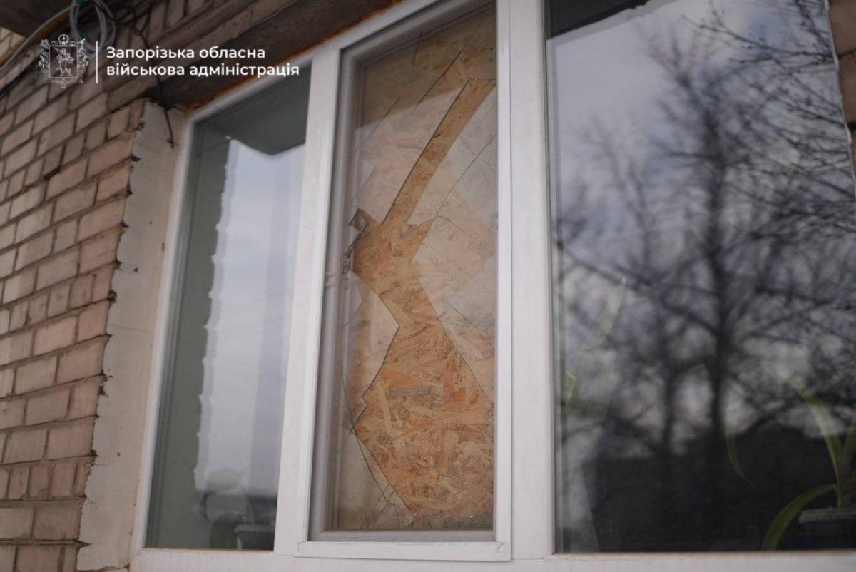 Наслідки нічного ворожого удару по Запоріжжю