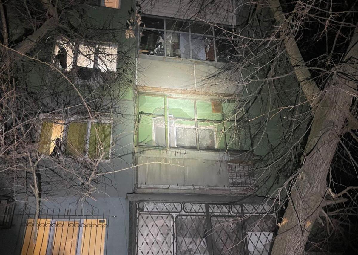 Наслідки удару РФ по Дніпропетровській області в ніч на 22 лютого 2025