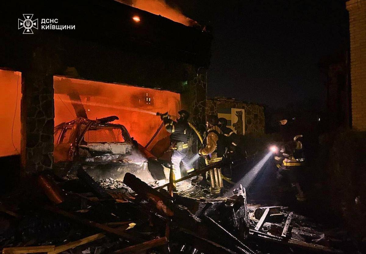 Наслідки атаки на Київщину Наслідки атаки на Київщину