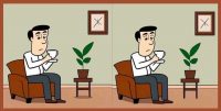 Загадка для самых умных: где 3 различия между изображениями мужчины