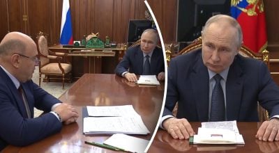 Володимир Путін, Михайло Мішустін Володимир Путін, Михайло Мішустін